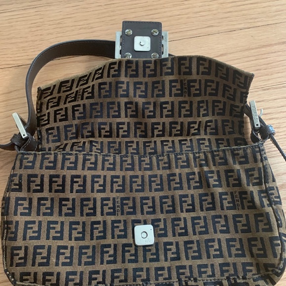 Vintage Vendi Zucchino Zucca Baguette Shoulder Bag - Picture 4 of 4